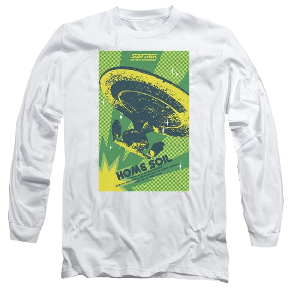 Star Trek - Tng Season 1 Episode 18 - Long Sleeve Shirt - Small