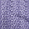 thumbnail image 1 of oneOone Cotton Cambric Medium Purple Fabric Jacobean Floral Sewing Fabric By The Yard Printed Diy Clothing Sewing Supplies 42 Inch Wide, 1 of 4