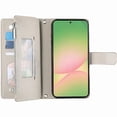 thumbnail image 4 of Funda cartera GANGXUN para Samsung Galaxy A56 , cuero PU con tarjetero, cremallera, correa de mano, soporte y protección 467°, 4 of 6