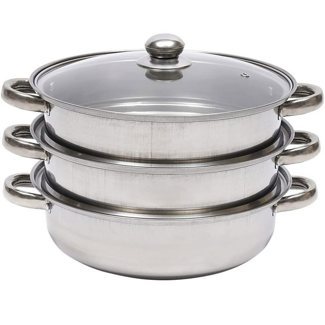 Miangastore 1 Set Steamer Pot Household Food Steamer Vegetable Steamer Cooker Steamer Cookware Pot