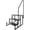 PL-3 steps, variant on Swimming Pool Ladder Above Ground Pools, Step Stool Ladder with Handrails, Heavy Duty Hot Tub Steps (4 Steps)
