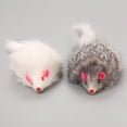 thumbnail image 4 of False Mouse Cat Pet Toys Long-haired Tail Mice Pet Toys For Pet Cats Dogs 18 cm Soft Plush Cat Pet Toys GREY, 4 of 8