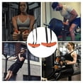thumbnail image 3 of Gym Exercise Handles, Silicone Nylon Pull Up Handles  for Fitness Black,Orange, 3 of 7