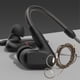 thumbnail image 3 of Cable de Auriculares MMCX, Auriculares de Cobre PLETADO DE BAJO RUIDO AURICULOS SIN Pérdida de Auriculares de Realización de 3.5 mm enchufe 3.9 pasteles para60 para IE900, 3 of 7