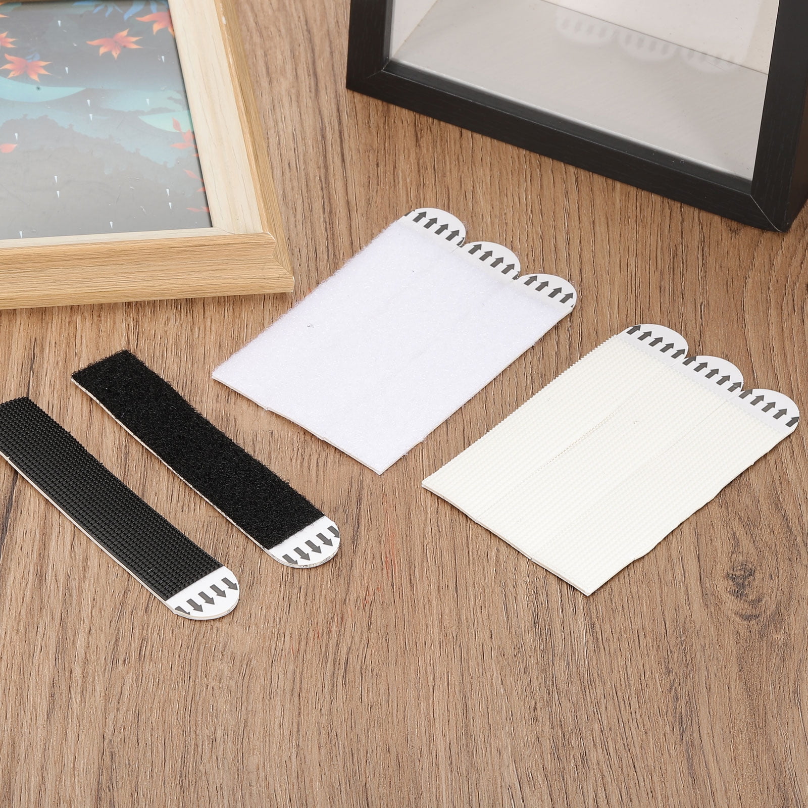 Uxcell Picture Hanging Strips 64 Pcs Picture Hanging Strips Kit Removable Wall Hanging Strips White