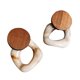 thumbnail image 2 of Pendientes para mujer, regalos para mujer, nuevos pendientes grandes de resina de moda para mujer, pendientes de madera, joyería, pendientes de moda., 2 of 5