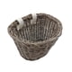 thumbnail image 2 of Cesta de mimbre para bicicleta Zulema Cesta de ciclismo manillar impermeable tejido a mano ajustable gris oscuro, 2 of 8