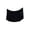 @001-Black, variant on women's adjustable bath towel wrap with pockets, soft absorbent microfiber bathrobe, anti-slip button closure plus size bath skirt for shower, beach cover up or spa robe