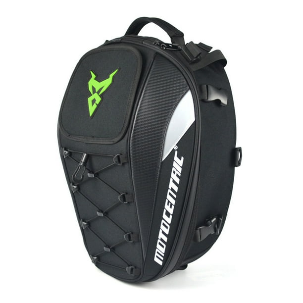 Bolso Trasero Multifunción Para Moto - Impermeable, Tela Oxford, Tipo Mochila O Baúl