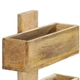 thumbnail image 3 of vidaXL Magazine Wall Rack 11.8"x4.3"x28.3" Solid Mango Wood, 3 of 11