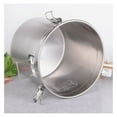 Yunwen Airtight Rice Bucket 304 Stainless Steel Canister Food Storage