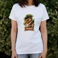 thumbnail image 2 of Tiki Time Witch Doctor Tropical Island Women's Novelty T-Shirt, 2 of 5