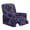Black Crow Roses Halloween, variant on Xixirimido Zebra Stripe Gray 4 Piece Recliner Chair Cover Stretch Lazy Boy Chair Covers with Pockets Soft Reclining Sofa Slipcovers Furniture Protector with Elastic Bottom