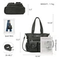 thumbnail image 3 of KL928 Women Handbags Purses Large Tote Shoulder Bag top Handle Satchel Bag for Work, 3 of 7