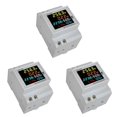 thumbnail image 1 of Din Rail AC Monitor 6IN1 250-450V 100A Voltage Current Power Factor, 1 of 5