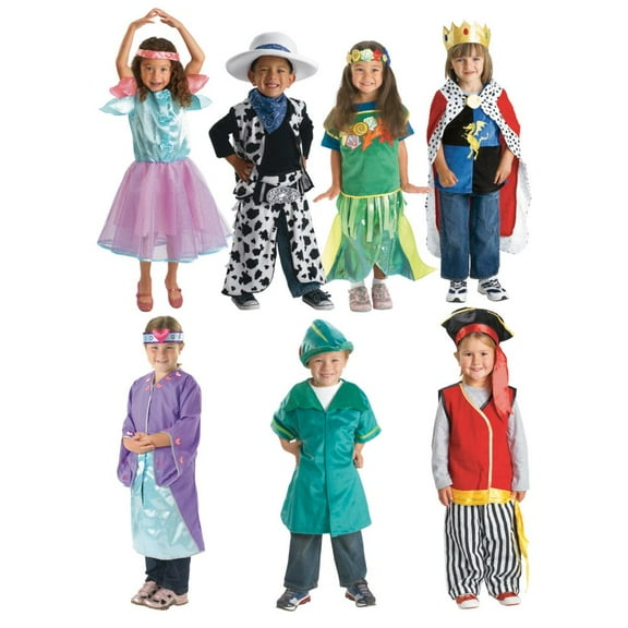 Excellerations Make Believe Costumes Set of 7