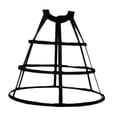 thumbnail image 4 of Rongfmy Jupon Jupon Crinoline pour Demoiselle d'Honneur Robe de Mariée Danse Noir, 4 of 9