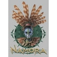 thumbnail image 2 of Girl's Black Panther: Wakanda Forever Namora Portrait  Graphic Tee Athletic Heather Medium, 2 of 5