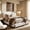 White, variant on Queen Size Boucle Upholstered Bed Frame with Headboard, Solid Wood Platform Frame,No Box Spring Needed, Curved Wooden Leg Padded Bed for Bedroom, Black