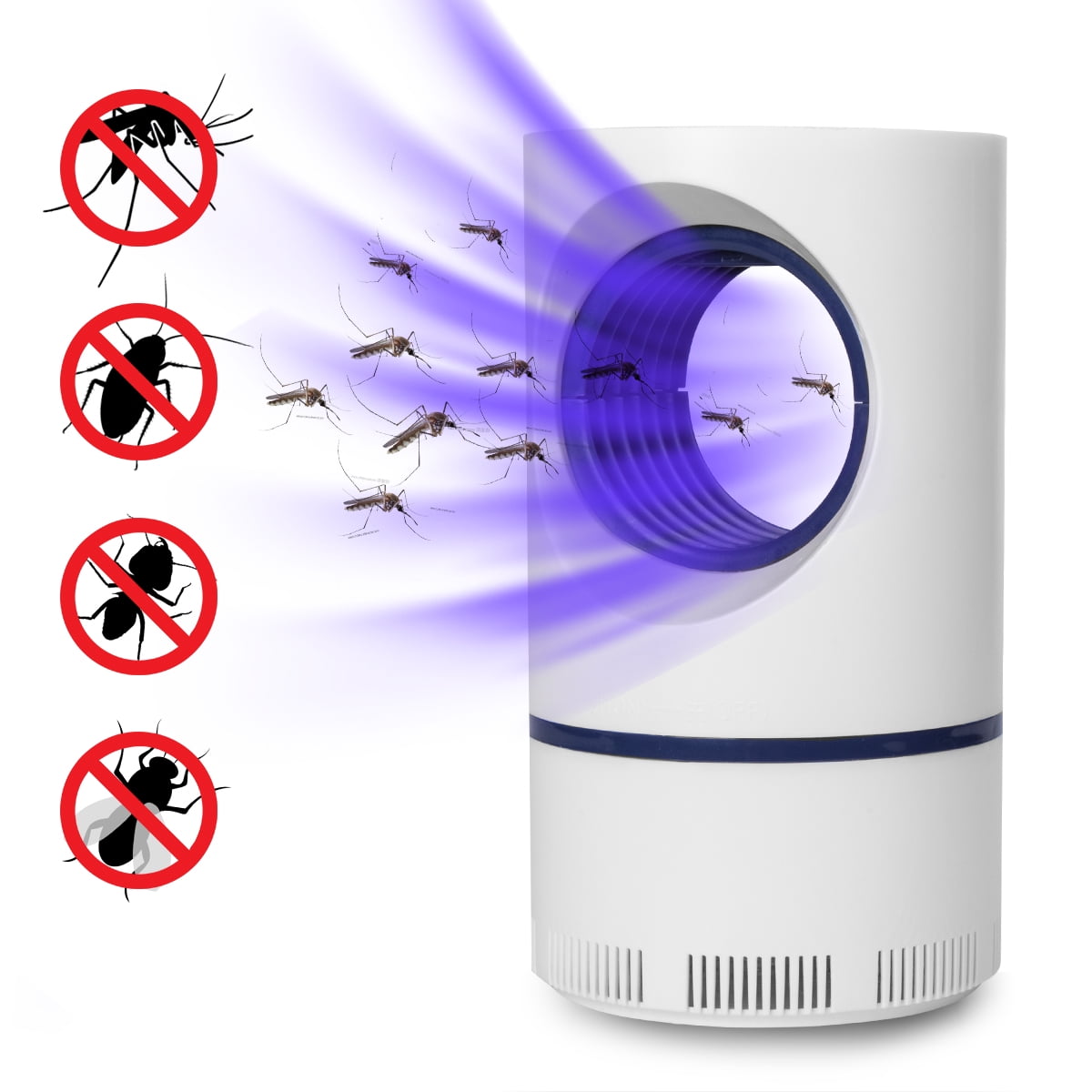 Details about   Indoor LED Electric Mosquito Fly Bug Insect Trap Zapper Killer Night Lamp light 