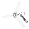 thumbnail image 1 of 12V Silent Ceiling Fan 19.6in for Camping Tents, 1 of 4