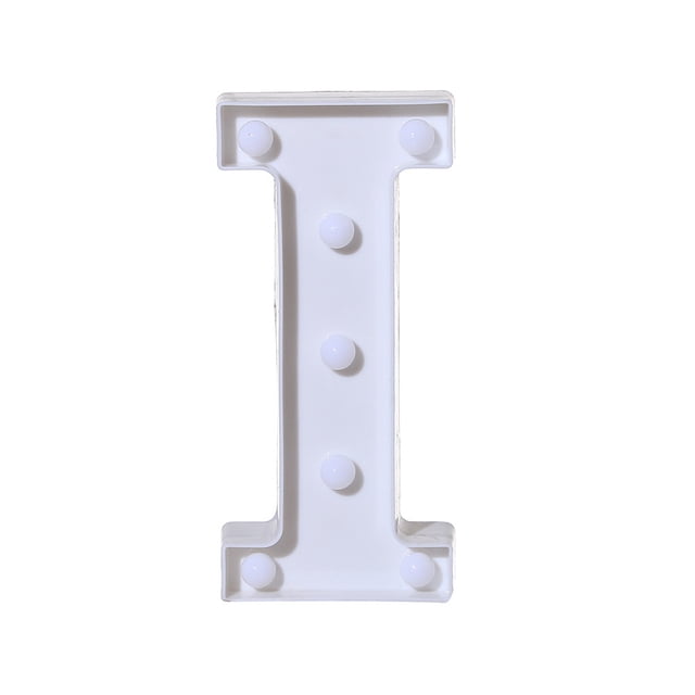 Meitianfacai LED Sign Light Up Letters, 26 Alphabet Light Up Letters Sign, Battery Powered LED Letter Lights for Night Light, Wedding, Birthday, Party, Noël or Home Decor
