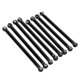 thumbnail image 4 of Barra De Amarre Completa De Metal Para Automóvil, Barra De Tracción De Enlace De Palanca De Amarre 8PCS Aleación De Aluminio Ligero Confiable Para MN86 RC Car ANGGREK Negro, 4 of 8