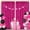 Hot Pink, variant on Baby Blue Glitter Sequin Backdrop Curtains 2 Pcs 5FTx10FT Baby Shower Party Backdrop for Boy Gorgeous Photography Fabric Drapes
