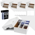 thumbnail image 1 of Caja de almacenamiento de tarjetas coleccionables BIU-BOOM, 2100 unidades, paquete de 4, 1 of 6