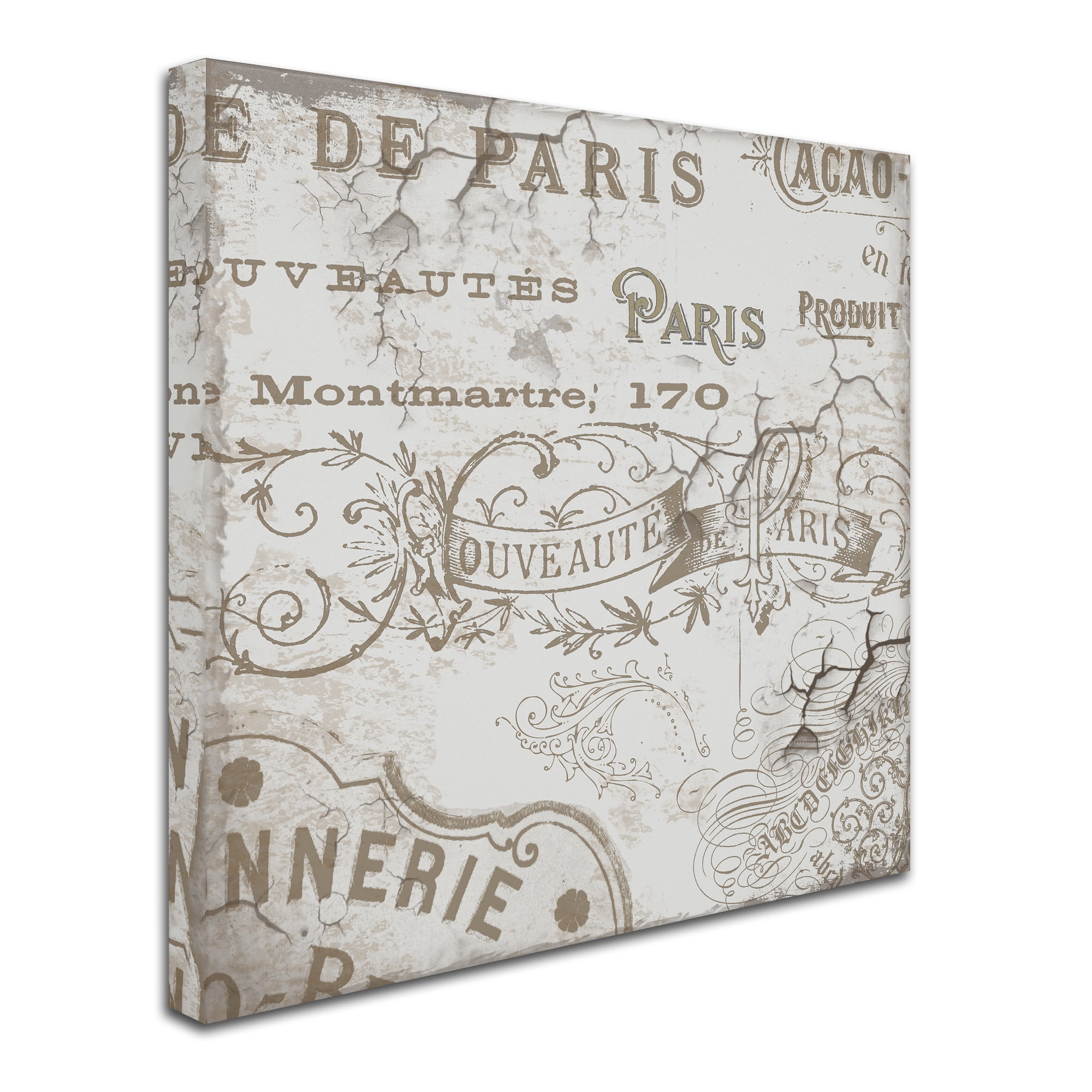Trademark Fine Art "Bon Mots IV" Canvas Art by Color Bakery