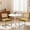 Yellow/White 24 Inch Table, variant on Kitchen Table and Chairs for 2, 24" Dining Table Set for 2 with Velvet Upholstered Chairs, 3 Piece Round Kitchen Table Set, Dining Room Table Set for Small Space, Apartment