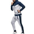 thumbnail image 4 of UKAP Mens Tracksuits Long Sleeve Jogging Suits Sweatsuit Sets Zipper Hoodies and Pants 2 Piece Outfit with Pockets, 4 of 4
