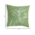 thumbnail image 2 of Betsy Drake Burton Lake, GA Nautical Map Noncorded Indoor/Outdoor Pillow 18x18, 2 of 2
