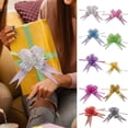 thumbnail image 1 of YAOMOBB Gift Bows Tear Resistant Glitter Snow Yarn Multicolor Flowers for Gift Wrapping, 1 of 6