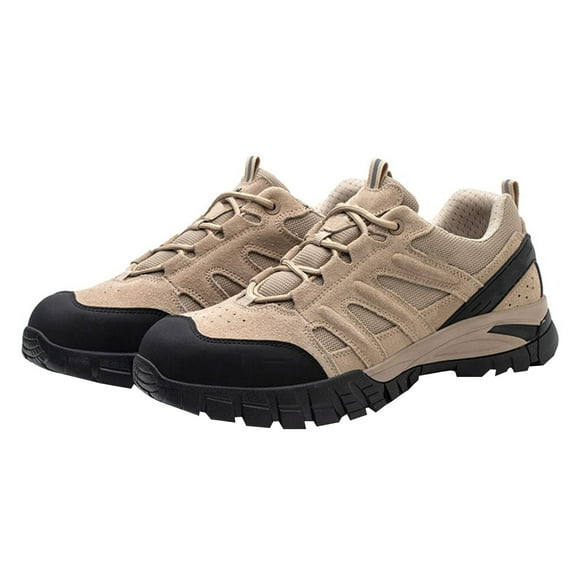 Safety Shoes Men'S Work Shoes Lightweight Non-Slip Steel Toe Cap Shoes Cushioning Breathable EU 35-48