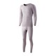 thumbnail image 2 of Conjuntos de ropa interior térmica para hombre, sólidos, finos, cuello redondo, mangas largas, ropa interior y pantalones abrigados, trajes para hombre, camisetas y pantalones de algodón., 2 of 4