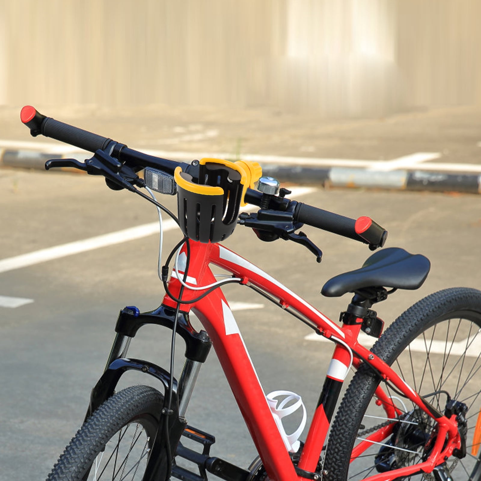 FRCOLOR 2pcs Water Bottle Holder Bike Cup Holder Stroller Milk Bottle Holder Handlebar Holder