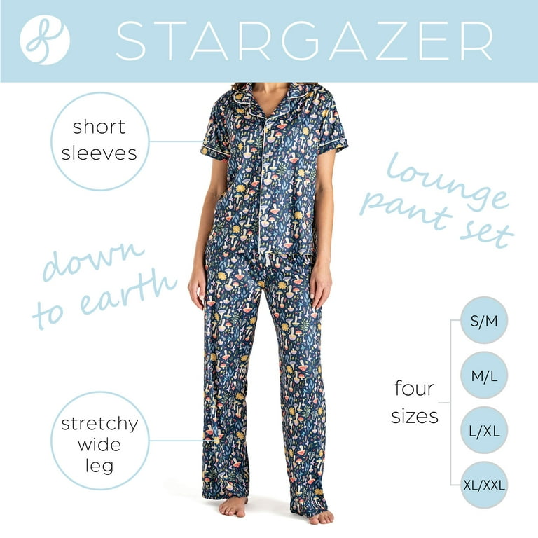 Hello Mello Signature Lounge Top and Pants, 2-Piece Pajama Set