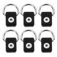 thumbnail image 1 of KAKOWELY paddle board accessory 6pcs Cord D Rings Boat Rope Buckle Kayak Rope Fix Buckle Canoe Cord Rings for Replace1.89"X1.26"X0.31", 1 of 4