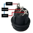 thumbnail image 2 of Moisture Proof Round Rocker Switches 3 Terminals 3 Way without Light for Appliances, 2 of 8