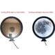 thumbnail image 1 of Espejo de pared redondo inteligente con forma de Luna, espejo de maquillaje ligero Led, para dormitorio, baño, tocador, regalo, 1 of 5