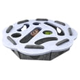 thumbnail image 2 of Clearance! Interactive Cat Toy Scratch Box Puzzle - Track Ball, Squeaker, Bell, Scratching Surface, Physical Exercise, Indoor Fun,Gray, 2 of 9