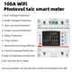 thumbnail image 3 of Tuya WiFi Monofásico 4P Disyuntor Inteligente WiFi Voltaje de Recierre Automático Protector de Corriente Interruptor Temporizador, 3 of 5