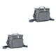 thumbnail image 4 of Yuarrent Bolsa de lonchera de poliéster Peso ligero Durable Fácil de limpiar Aislamiento térmico Multifuncional Gris Gris 2Conjunto, 4 of 6