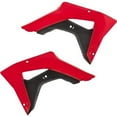 thumbnail image 2 of Acerbis Red/Black Plastic Radiator Shrouds/Scoops (2645451018), 2 of 2
