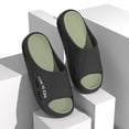 thumbnail image 5 of Mens Slippers,Men Non- Massage Soft Sole Slippers for Home Indoor Use,Slippers for Men,Black,7, 5 of 6