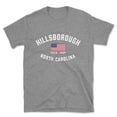 thumbnail image 1 of Hillsborough North Carolina Patriot Men's Cotton T-Shirt, 1 of 1