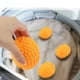 thumbnail image 5 of Bolas de secado, 4 piezas/juego, bolas de secado reutilizables de color naranja, bolas de secado ovaladas, muy recomendadas, 5 of 12