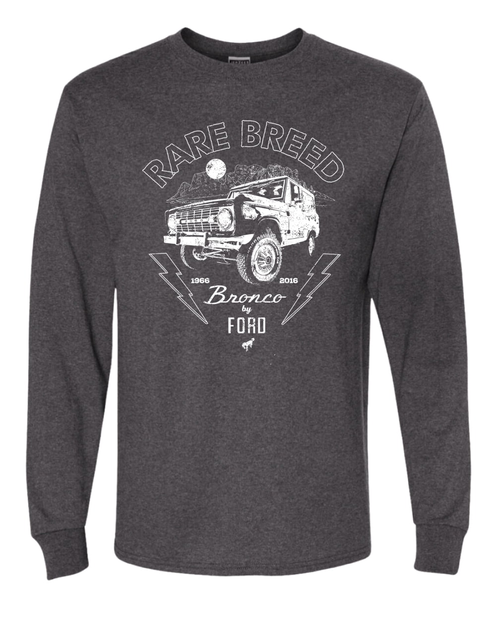 Wild Bobby Rare Breed Ford Bronco Men Long Sleeve Shirt
