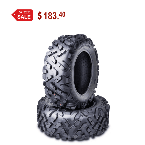 Set 2 Roadguider ATV UTV Tires 26x11-12 26x11x12 6PR
